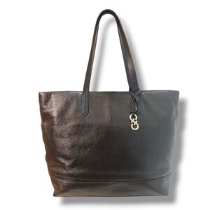 Pre-loved Cole Haan Large Pebbled Leather Laptop Tote